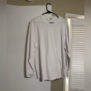 Lululemon White Long Sleeve Shirt